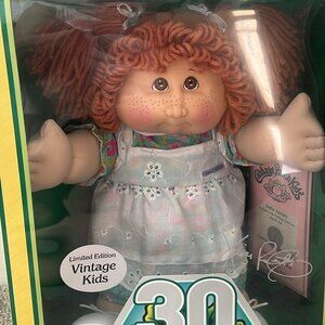 NEW Cabbage Patch Doll with SALMON Hair, Adorable Freckles, and Puppy Dog Eyes